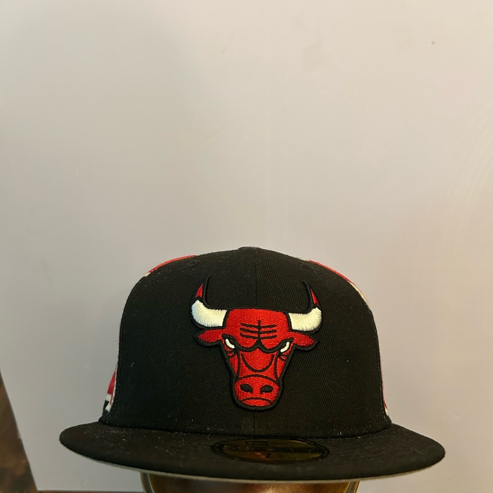 New Era Black Cap with Red Bull Logo